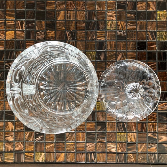 CUT GLASS Decorative Jar - Picture 6 of 11